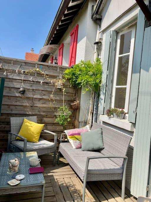 Charmante Maisonnette Proche Plage Et Commerces 布伦维尔索梅 外观 照片